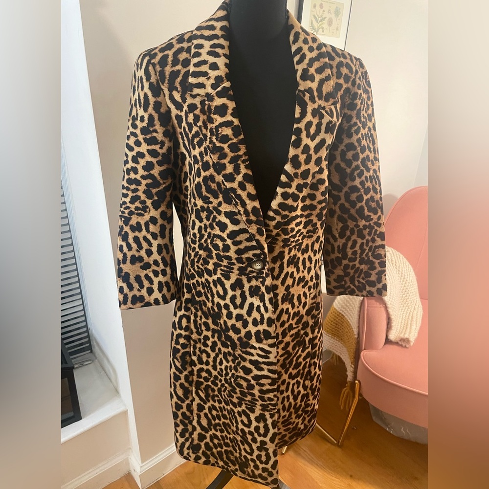 🐆INC Lightweight Animal Print Jacket - Size M🐆